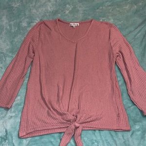 Pullover pink sweater